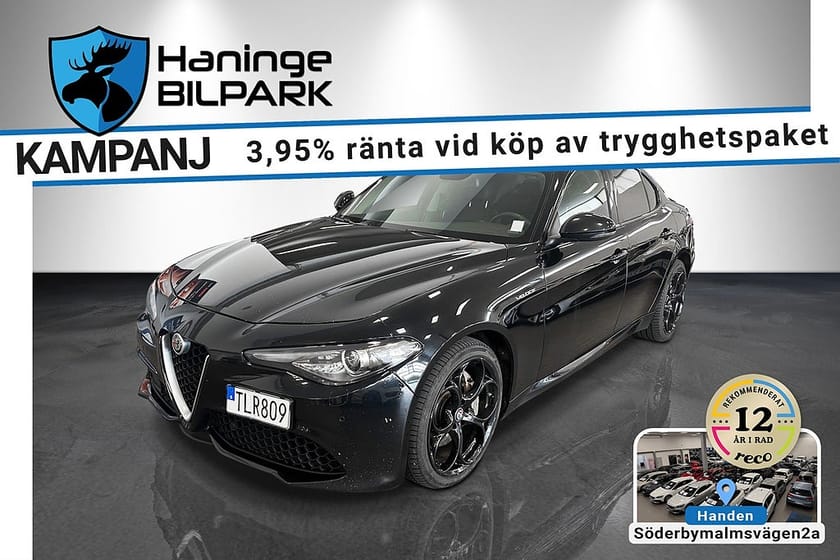 Bild 1 av Alfa Romeo Giulia 2.0 TURBO 16V Q4 VELOCE SUPERDEAL 3.95% / HARMAN KARDON