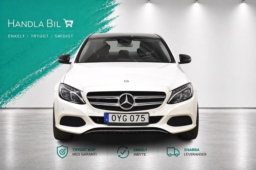 Bild 3 av Mercedes-Benz C 220 d 4MATIC Avantgarde Drag D-Värm B-Kam 170hk