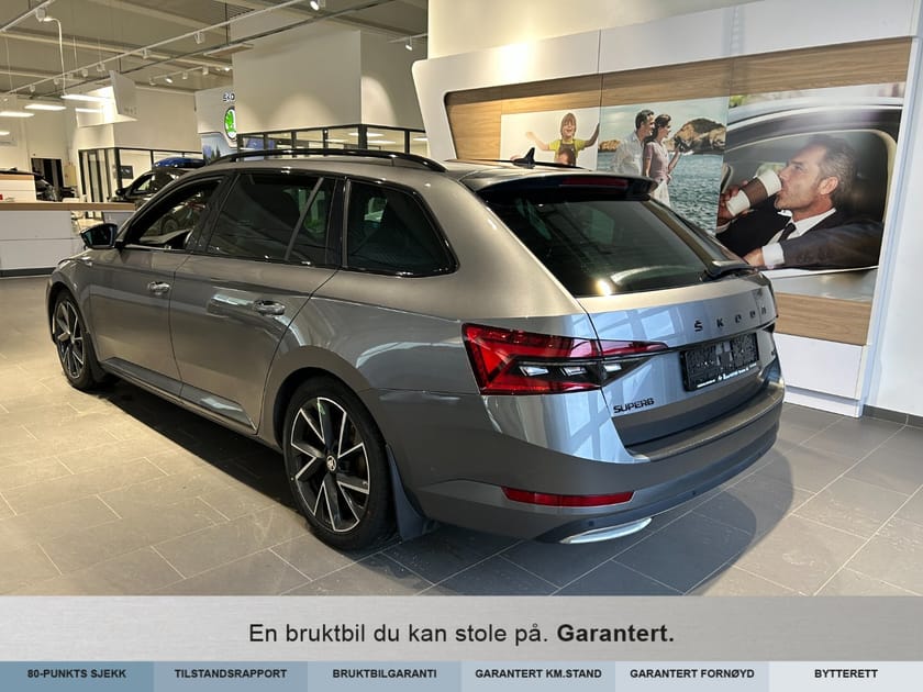 Bilde 5 av Škoda Superb Stasjonsvogn Sup3fl stv sportl d2004x4dsg