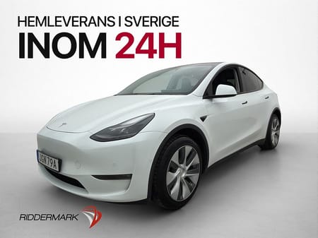 Tesla Model Y Long Range AWD Pano Drag AP 1-Brukare MOMS