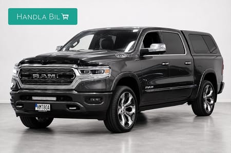 RAM 1500 Crew Cab V8 HEMI Limited Kåpa Luft H/K Pano Drag Moms 395hk