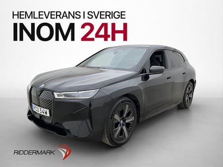 BMW iX xDrive40 326hk Sport Head Up Laser H/K Dragkrok 360°