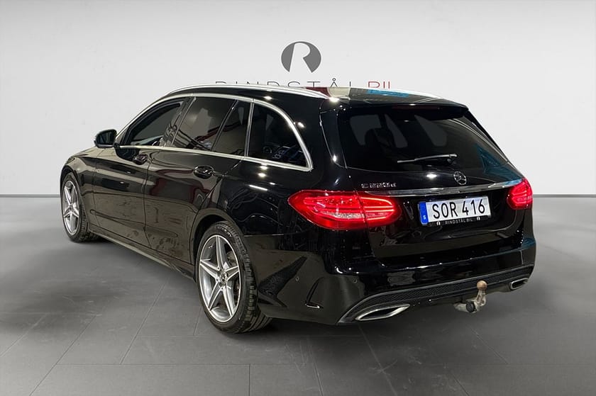 Bild 5 av Mercedes-Benz C 220 T d 170 HK AMG LINE DRAG PANO PDC B-KAMERA SKINN 18"