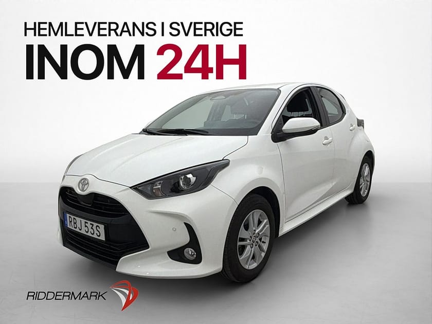 Bild 1 av Toyota Yaris Hybrid 115 116hk MOMS Kamera Carplay Bluetooth