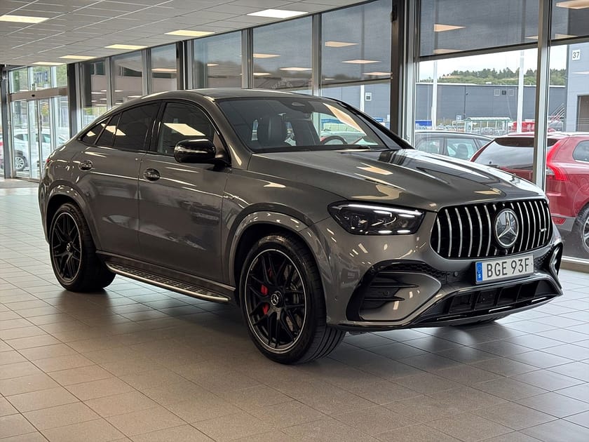 Bild 1 av Mercedes-Benz AMG GLE 53 HYBRID 4MATIC+ Coupé 4M+ MOMS Pano Massage Burmester Drag Soft