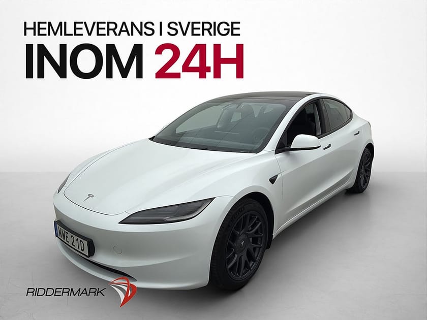 Bild 1 av Tesla Model 3 Long Range AWD Värmepump Autopilot Rattvärme