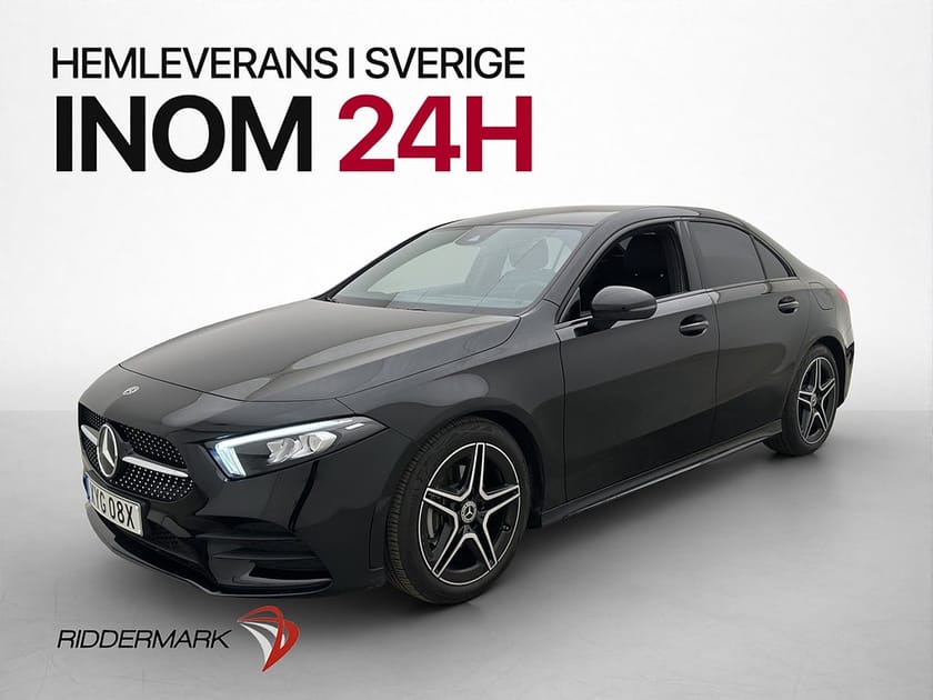 Bild 3 av Mercedes-Benz A 180 Sedan A180 136hk AMG Kamera CarPlay SV-Såld