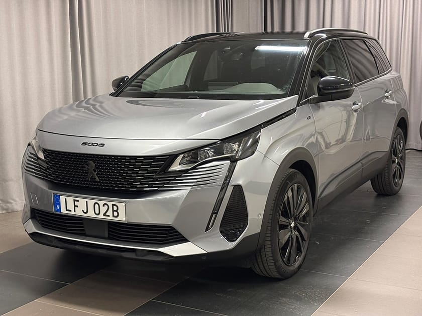 Bild 1 av Peugeot 5008 PT 130 AUT Black Pack & Motoriserad Baklucka