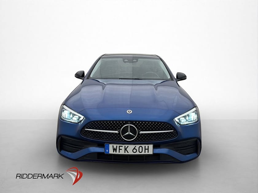 Bild 2 av Mercedes-Benz C 220 d C220 200hk AMG Pano Drag Navi Kamera