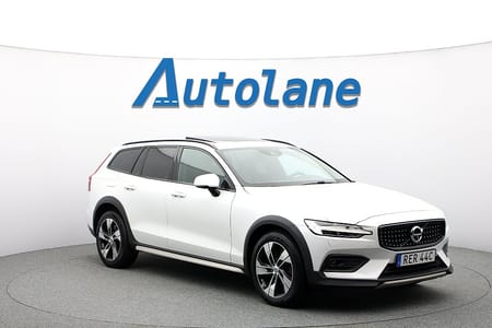 Volvo V60 Cross Country D4 AWD Advanced SE, Skinn, 360°, Pano, Värmare 190hk