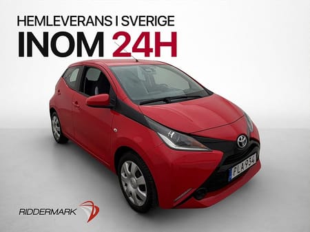 Toyota Aygo X-PLAY 1.0 VVT-i 69hk Bluetooth 0.41 l/mil