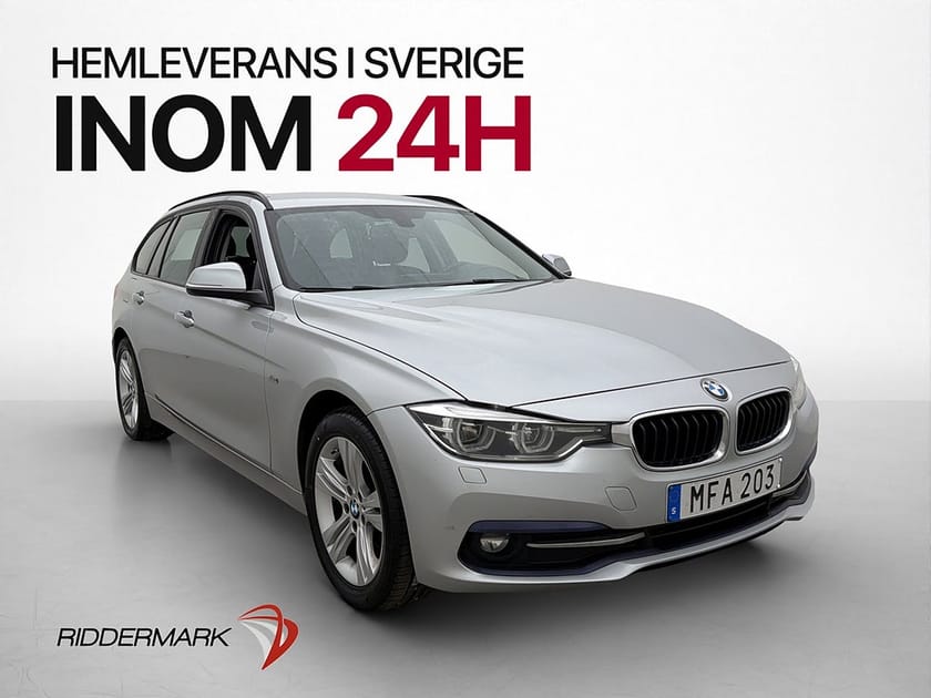 Bild 1 av BMW 320d xDrive Touring 320 190hk Sport line Dragkrok Navi Farthållare