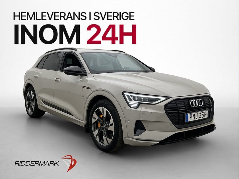 Bild 1 av Audi e-tron 55 quattro 408hk Pano B&O 360° Drag Luftfjädring