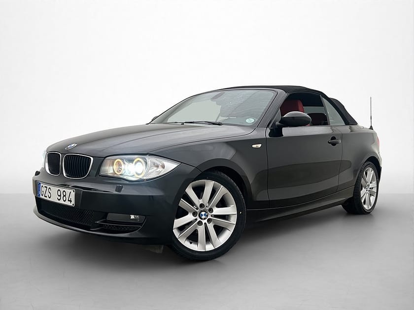Bild 3 av BMW 120d Convertible 120 177hk Advantage Skinn PDC 2-Brukare