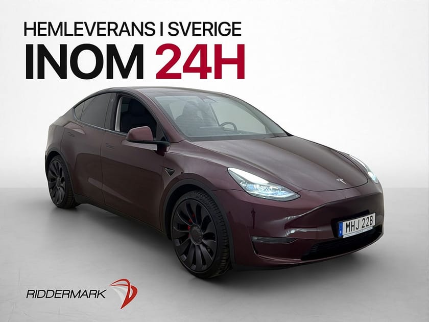 Bild 1 av Tesla Model Y Performance Dragkrok Svensksåld MOMS