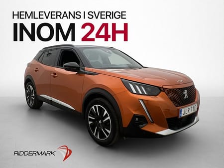 Peugeot e-2008 136hk Kamera Sätesvärme Alcantara CarPlay