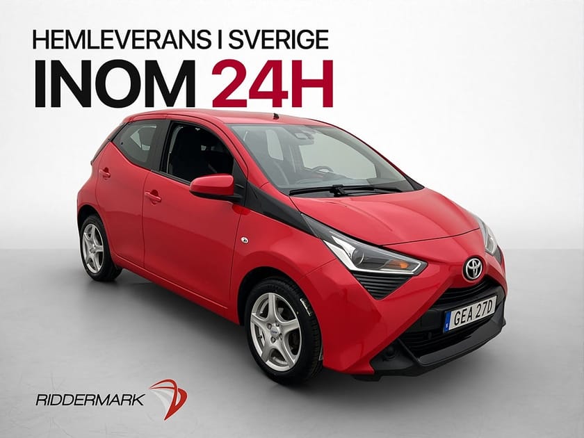 Bild 1 av Toyota Aygo 1.0 X-PLAY Endast 0,38l/mil Kamera 360kr skatt