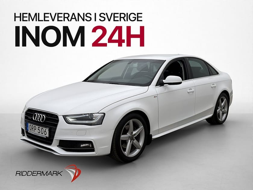 Bild 3 av Audi A4 Sedan 2.0 TDI Quattro 190hk S-Line En-brukare
