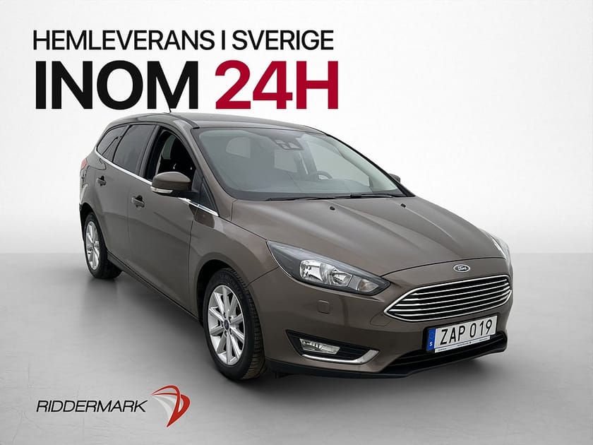 Bild 3 av Ford Focus Kombi 1.0 100hk Titanium Sensorer Farthållare Keyless
