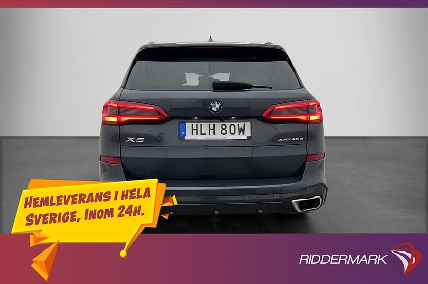 Bild 5 av BMW X5 xDrive45e iPerformance 394hk M Sport Pano Skinn Ambient HUD H/K