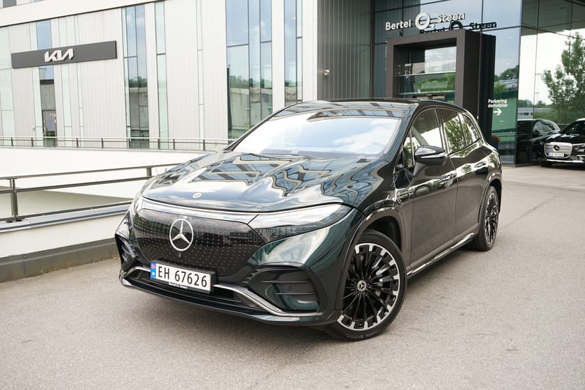 Bilde 4 av Mercedes-Benz EQS SUV 580 4MATIC AMG / Fullutstyrt / 7 seter