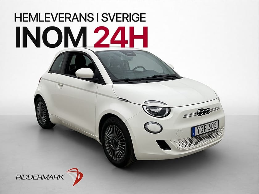 Bild 4 av Fiat 500e 95hk 23.7kWh Keyless Bluetooth Lane Assist AC
