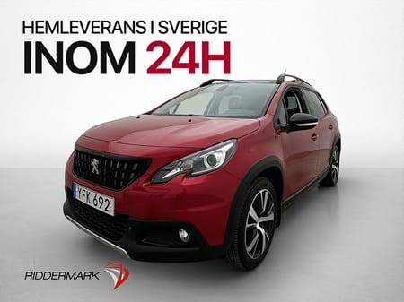 Peugeot 2008 1.2 110hk GT-Line Pano Värmare Halvskinn Drag