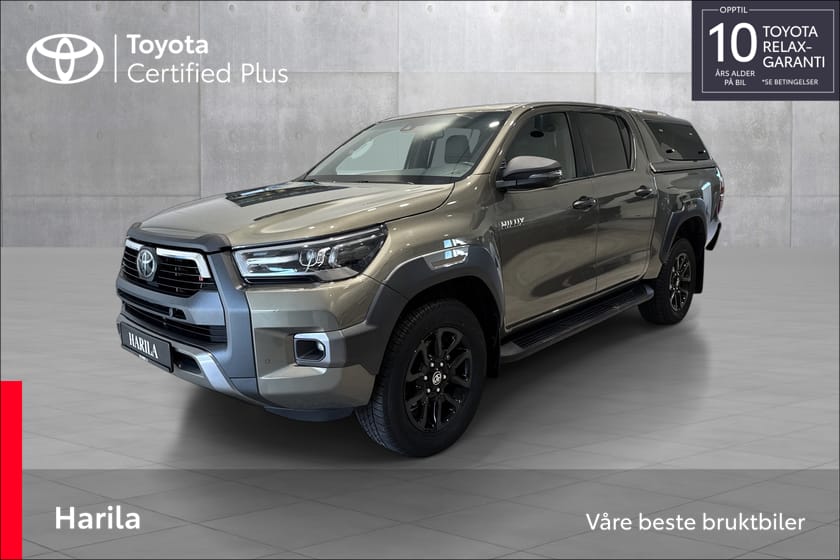 Bilde 1 av Toyota Hilux Dobbelcab SR+ med kapell og Defa pakke