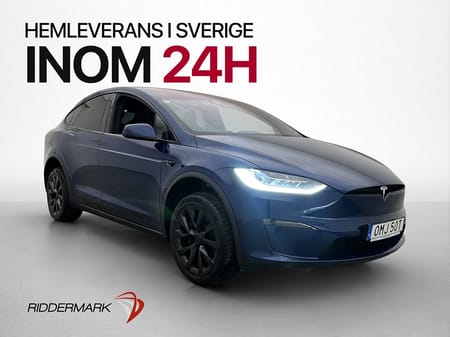 Tesla Model X AWD Autopilot YOKE  Soft Close Dragkrok MOMS
