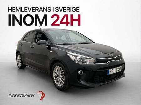 Kia Rio 1.2 CVVT  84hk Kamera Rattvärme CarPlay Farthållare