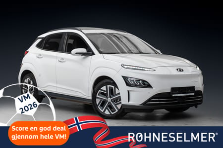 Hyundai Kona Electric 64 kWh 484 km WLTP//VARMEPUMPE//