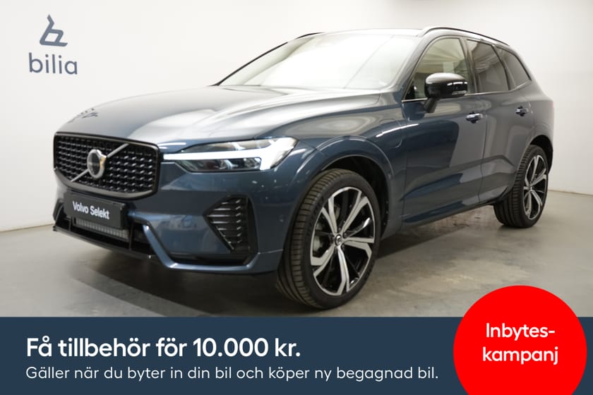 Bild 1 av Volvo XC60 Recharge T8 Ultimate Dark, HarmanKardon PremiumSound, Dragkrok, Taklucka