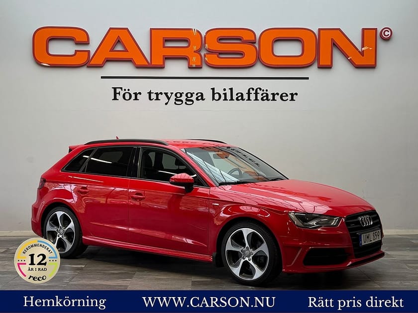 Bild 1 av Audi A3 Sportback 2.0 TDI Q S-Line Navigation Dragkrok