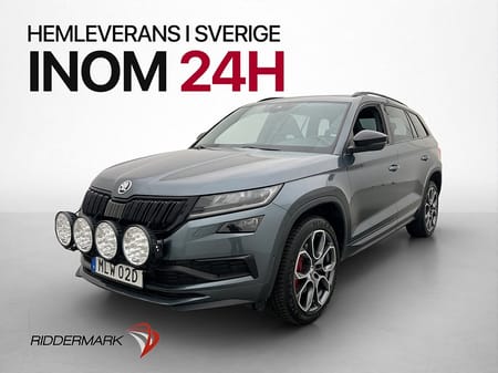 Škoda Kodiaq RS Skoda 240hk 4x4 Pano Canton Värmare CarPlay Kamera