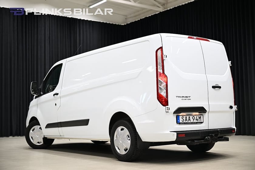 Bild 4 av Ford Transit Custom 300 130HK L2|Automat|Drag|Värmare|Backkamera|Leasbar