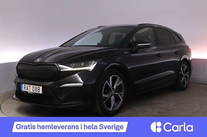 Bild 1 av Škoda Enyaq iV 80 Skoda SportLine Drag Elstol BLIS AdapFart Kamera