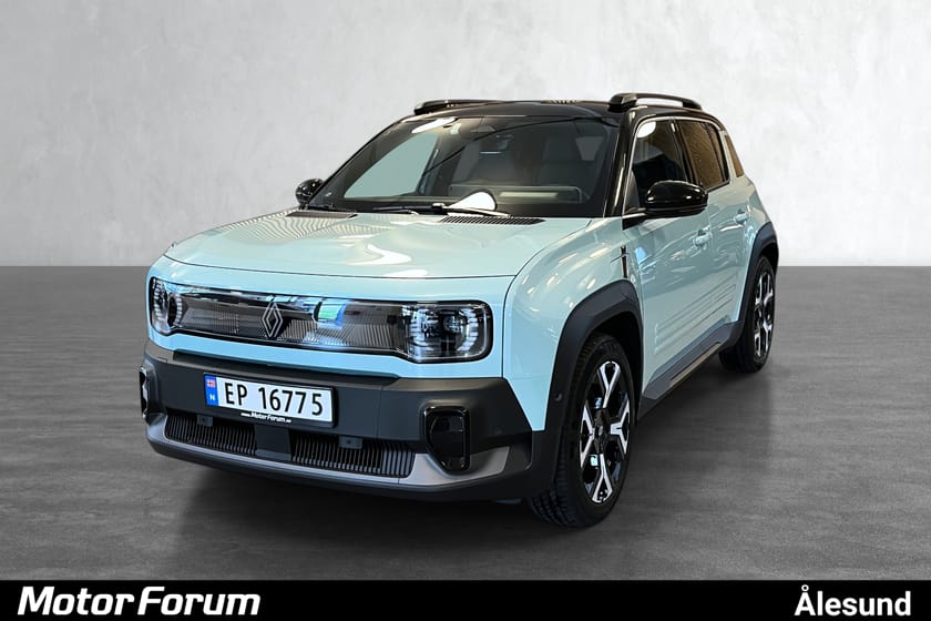 Bilde 1 av Renault 4 E-Tech -TECHNO-420L BAGASJEROM-KNALLTØFF FARGE KOMBINASJON-