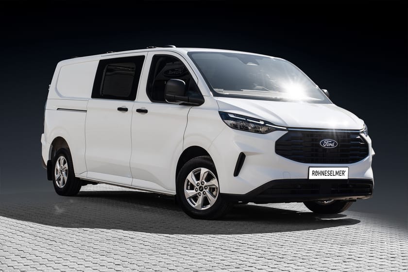 Bilde 1 av Ford Transit Custom 320 AWD|L2|Automat|R.kam|Krok|Innbytte