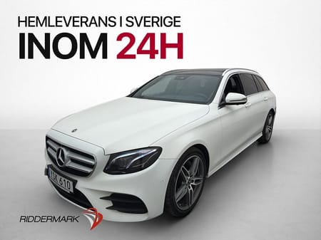 Mercedes-Benz E 220 T d 4MATIC E220 AMG Pano 360° Värmare Drag