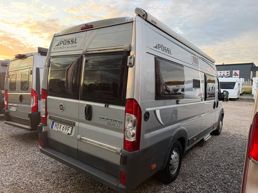 Bild 3 av Pössl Campervan Fiat Road Cruiser Plåtis Långbädd Automat