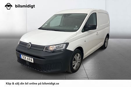 Volkswagen Caddy Cargo 2.0 TDI Aut Inredd Drivepkt Värmare MOMS 122hk