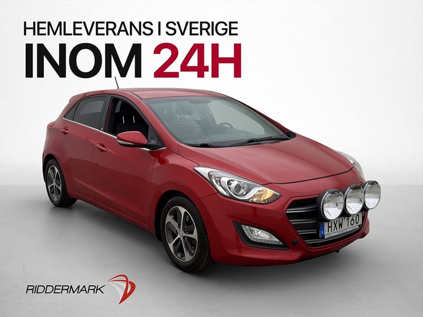 Bild 1 av Hyundai i30 1.6 GDI Comfort M&K-Värmare Navi Kamera Rattvärm