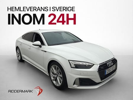 Audi A5 Sportback 45 TFSI quattro 265hk Värmare Matrix Drag Kamera