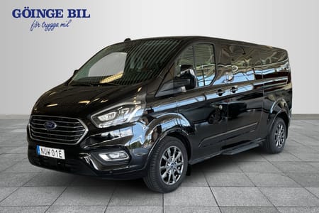 Ford Tourneo Custom 320 L2 Titanium X AUT/ Drag/ Skinn/ Siktpkt Premium/ Kamera/ Värmare