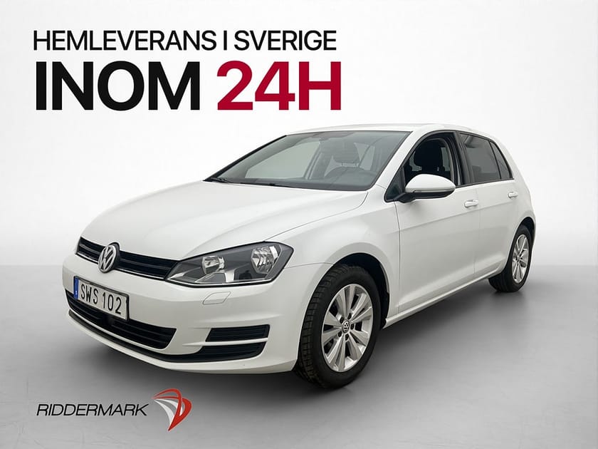 Bild 1 av Volkswagen Golf 1.2 TSI Värmare Kamera CarPlay Låg skatt