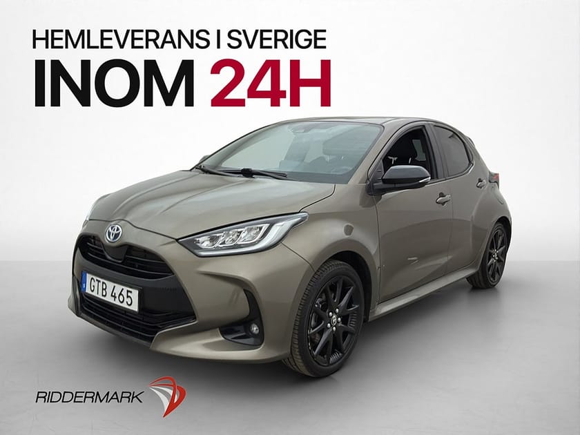 Bild 3 av Toyota Yaris Hybrid 116hk Style Kamera Halvskinn Dragkrok