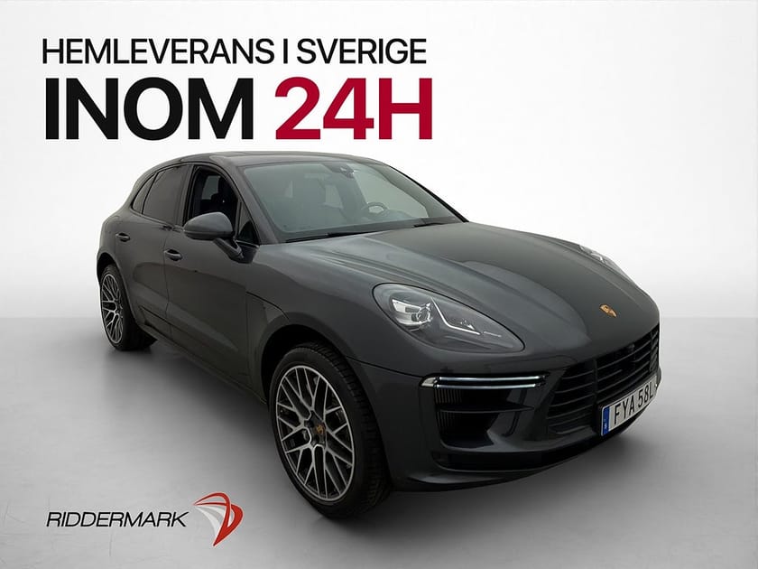 Bild 1 av Porsche Macan Turbo 440hk Chrono Sportavgas Pano BOSE PASM