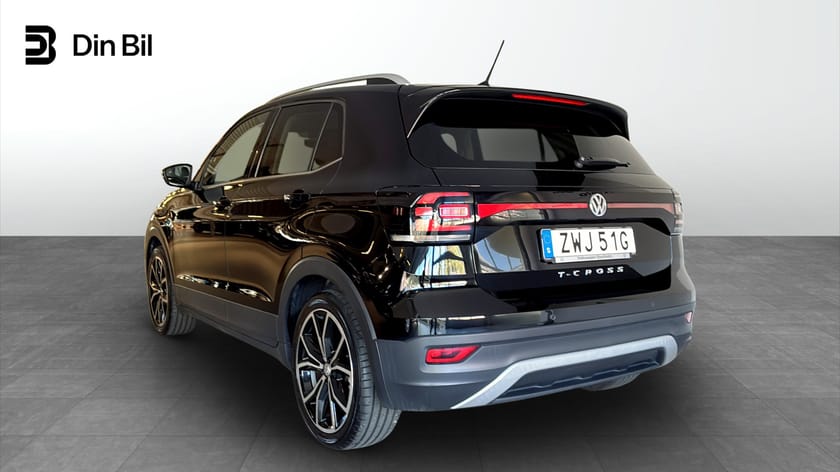 Bild 3 av Volkswagen T-Cross GT 1.0 TSI 115 DSG GT/Farthållare/Black/LED