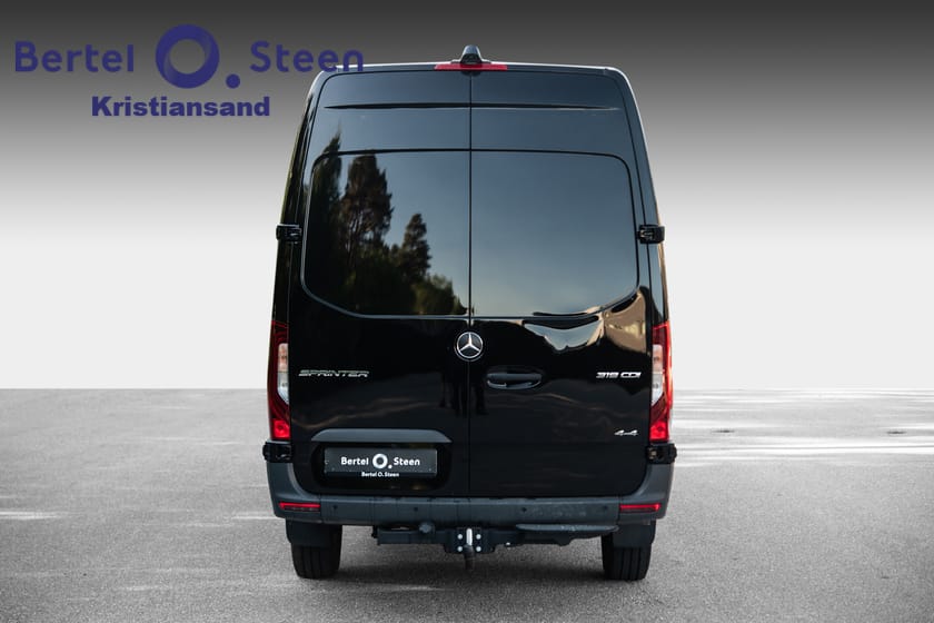 Bilde 4 av Mercedes-Benz Sprinter 319 CDI 4x4 Panel Van 319/43 KA | Fartsskriver | Tilhengerfeste