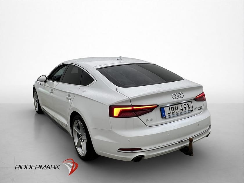 Bild 5 av Audi A5 Sportback 45 TFSI quattro SB 245hk Sportstolar Värmare Drag